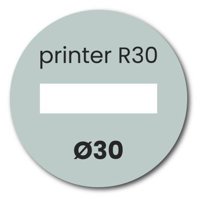 Tekstplaatje Colop Printer R30 D | Stempelfabriek.nl
